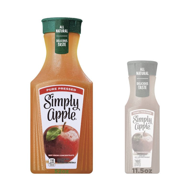 slide 3 of 7, Simply Beverages Simply Apple Juice - 52 fl oz, 52 fl oz