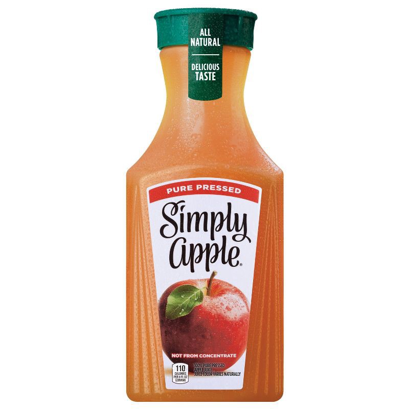 slide 1 of 7, Simply Beverages Simply Apple Juice - 52 fl oz, 52 fl oz