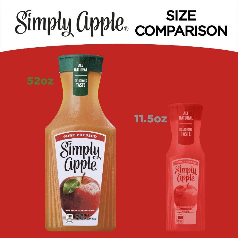 slide 11 of 12, Simply Beverages Simply Apple Juice - 52 fl oz, 52 fl oz