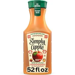 Simply Beverages Simply Apple Juice - 52 fl oz: Low Sodium, No Pulp, No Preservatives
