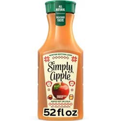 Simply Beverages Simply Apple Juice - 52 fl oz: Low Sodium, No Pulp, No Preservatives