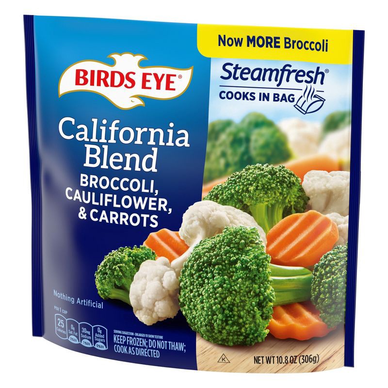 slide 2 of 6, Birds Eye Steamfresh Frozen Broccoli, Cauliflower & Carrots - 12oz, 12 oz
