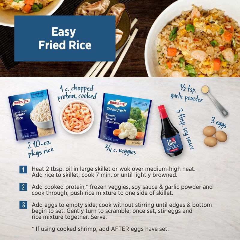 slide 5 of 6, Birds Eye Steamfresh Frozen Broccoli, Cauliflower & Carrots - 12oz, 12 oz