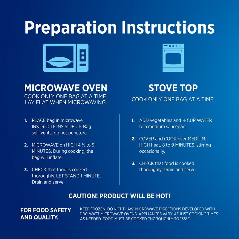 slide 6 of 7, Birds Eye Steamfresh Frozen Broccoli, Cauliflower & Carrots - 12oz, 12 oz