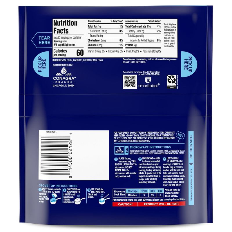 slide 7 of 7, Birds Eye Steamfresh Frozen Mixed Vegetables - 10oz, 10 oz