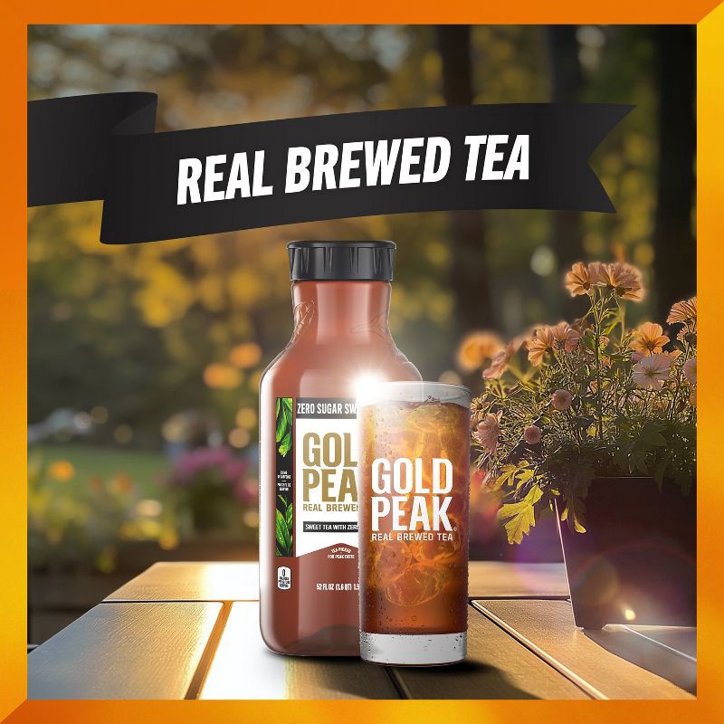 slide 4 of 9, Gold Peak Diet Iced Tea Drink - 52 fl oz, 52 fl oz