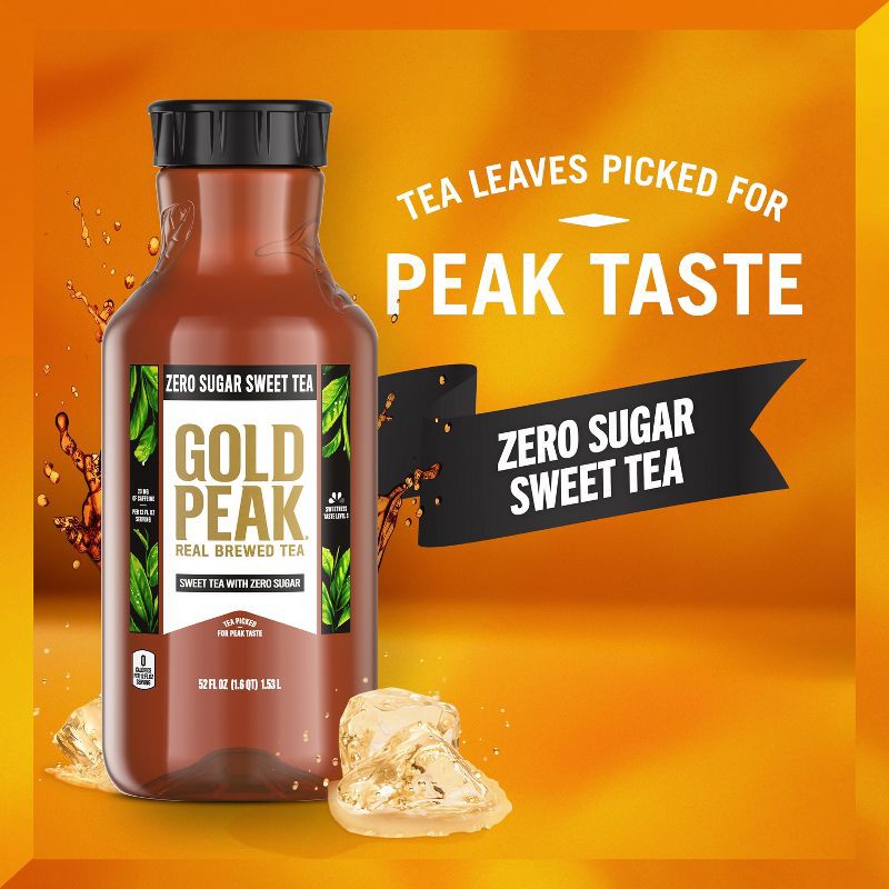 slide 5 of 9, Gold Peak Diet Iced Tea Drink - 52 fl oz, 52 fl oz