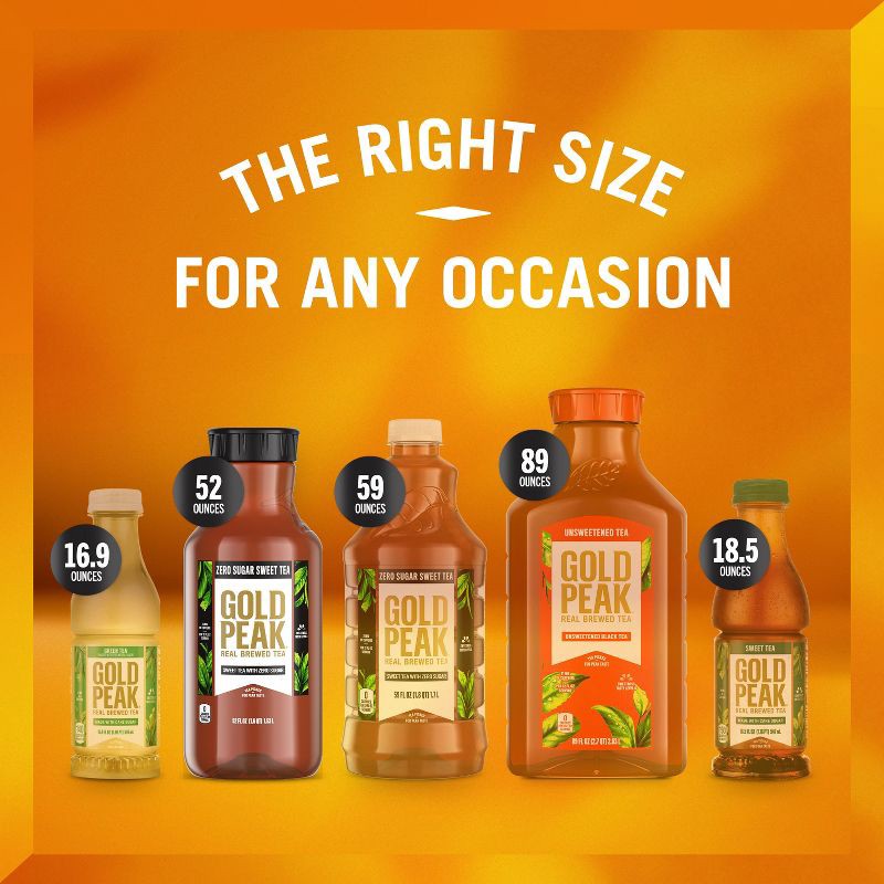 slide 6 of 9, Gold Peak Diet Iced Tea Drink - 52 fl oz, 52 fl oz