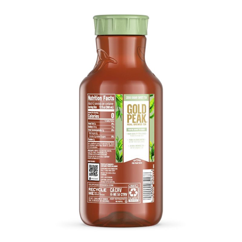 slide 7 of 9, Gold Peak Diet Iced Tea Drink - 52 fl oz, 52 fl oz