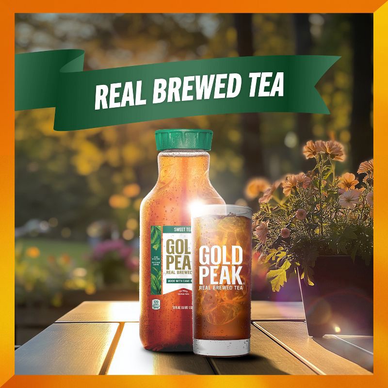 slide 3 of 8, Gold Peak Sweetened Black Iced Tea Drink - 52 fl oz, 52 fl oz
