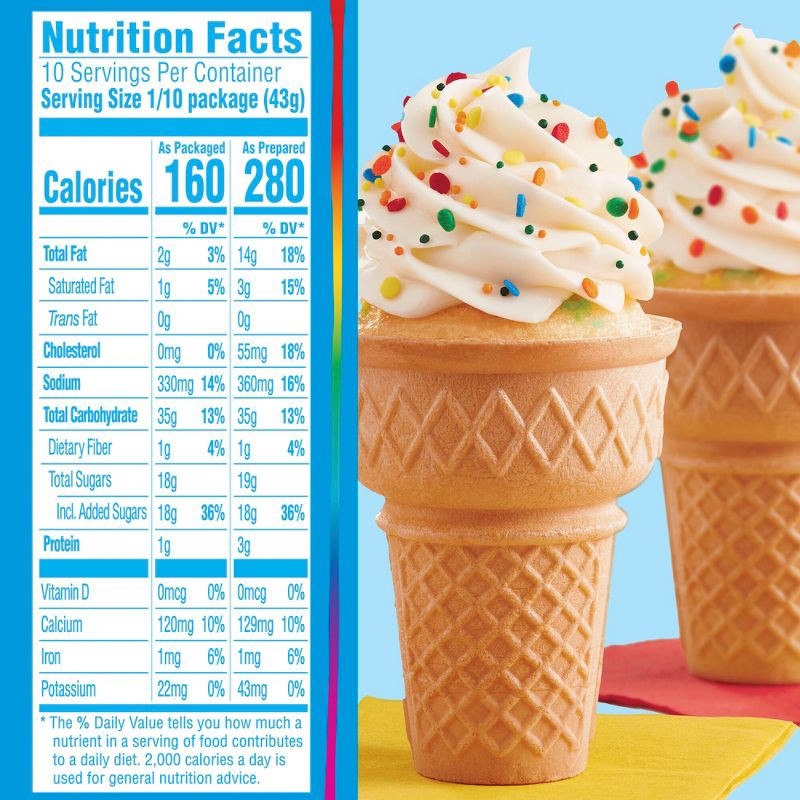 slide 8 of 8, Pillsbury Funfetti Premium Cake & Cupcake Mix - 15.25oz, 15.25 oz