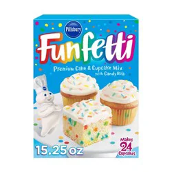 Pillsbury Funfetti Premium Cake & Cupcake Mix - 15.25oz