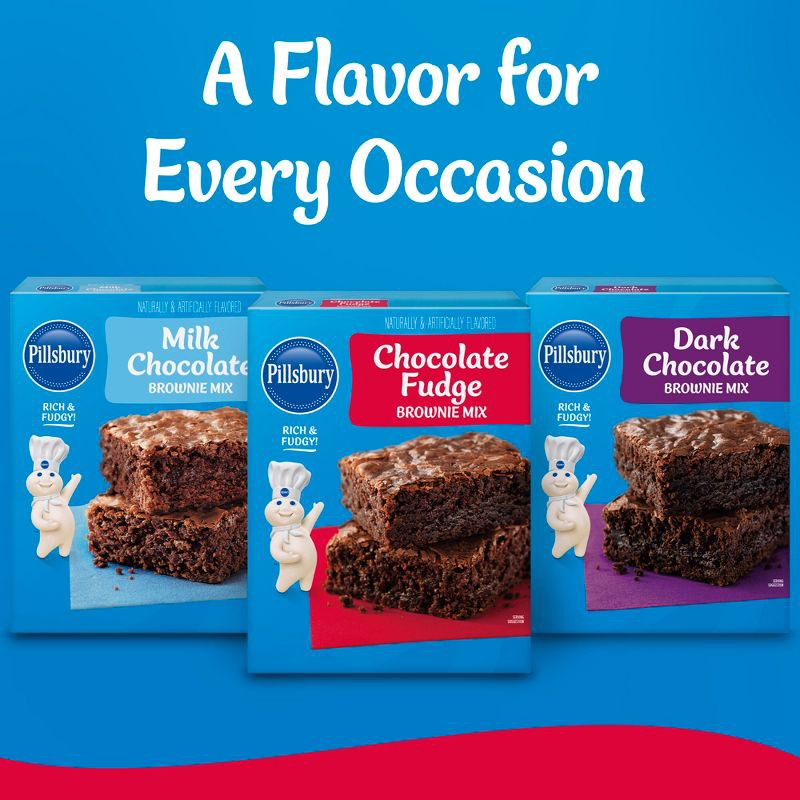 slide 8 of 9, Pillsbury Chocolate Fudge Brownie Mix - 18.4oz, 18.4 oz