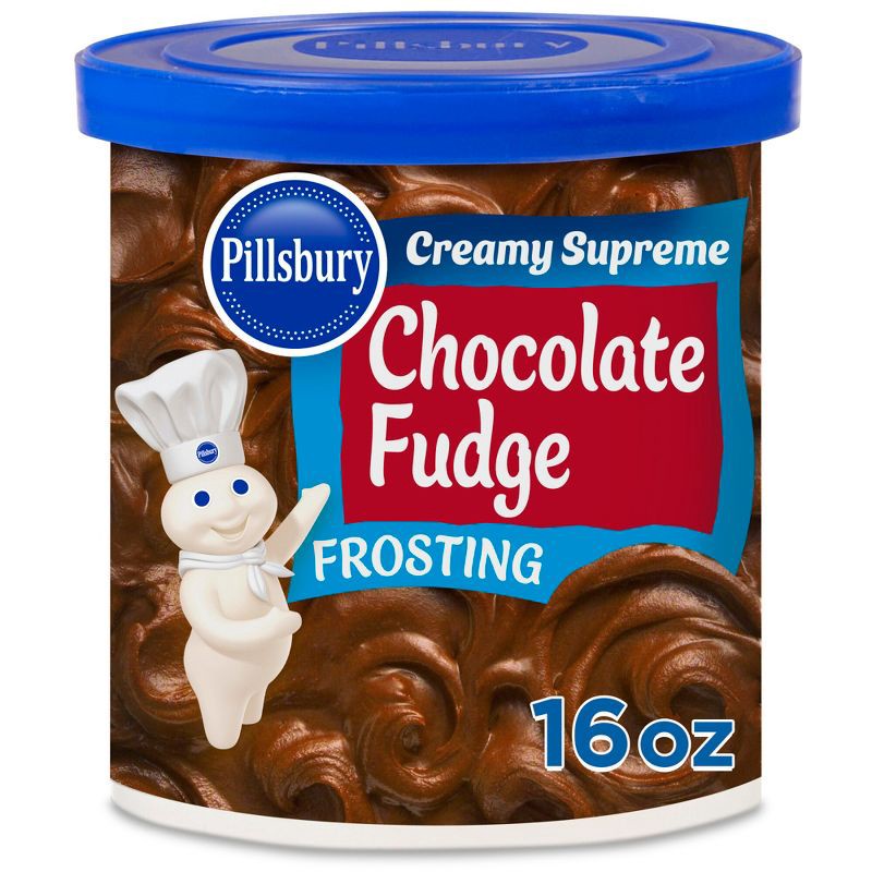 slide 1 of 7, Pillsbury Creamy Supreme Chocolate Fudge Flavored Frosting - 16oz, 16 oz