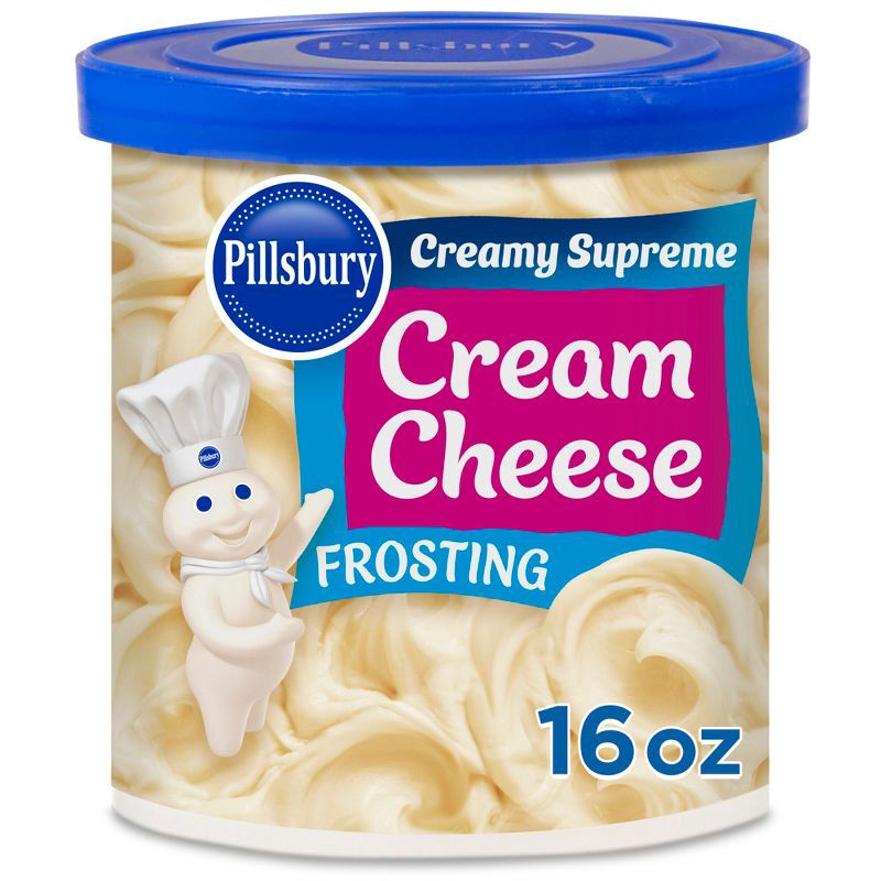 slide 1 of 7, Pillsbury Creamy Supreme Cream Cheese Frosting - 16oz, 16 oz