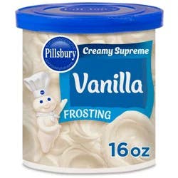 Pillsbury Creamy Supreme Vanilla Frosting - 16oz