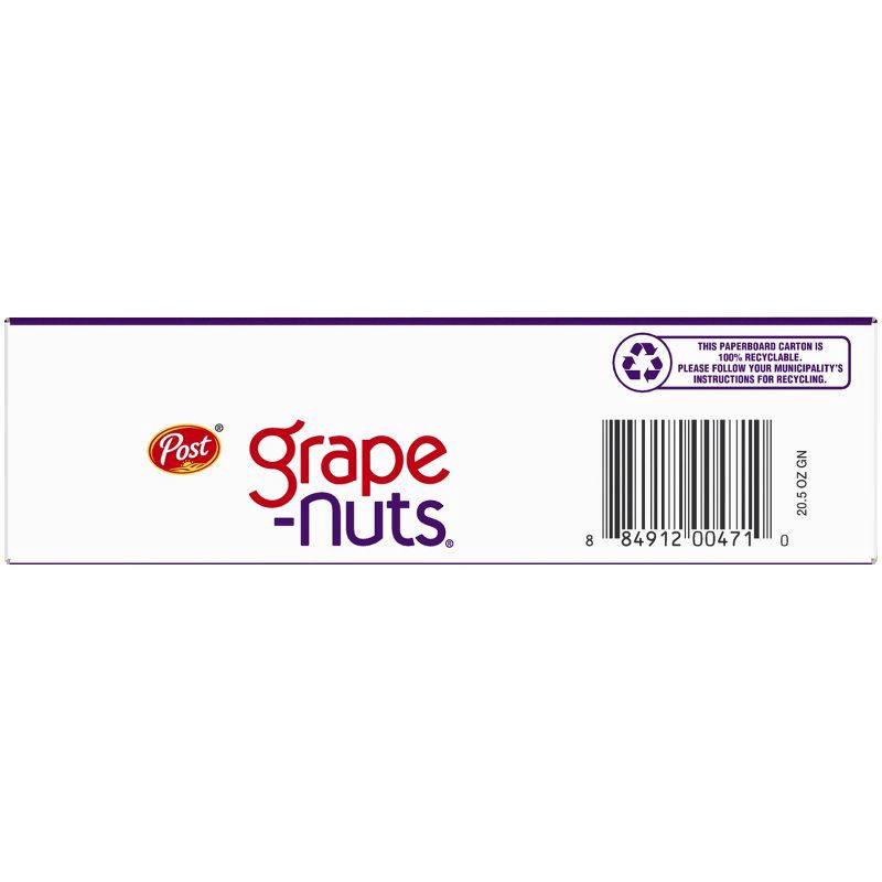 slide 8 of 10, Grape-Nuts Breakfast Cereal - 20.5oz - Post, 20.5 oz