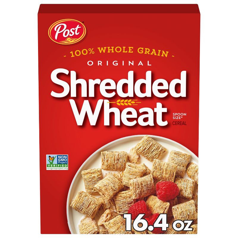 slide 19 of 19, Shredded Wheat Spoon Size Breakfast Cereal - 16.4oz - Post, 16.4 oz