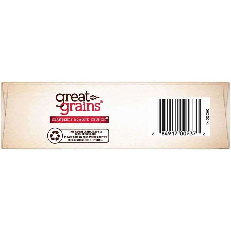 slide 7 of 19, Great Grains Cranberry Almond Crunch Breakfast Cereal - 14oz - Post, 14 oz