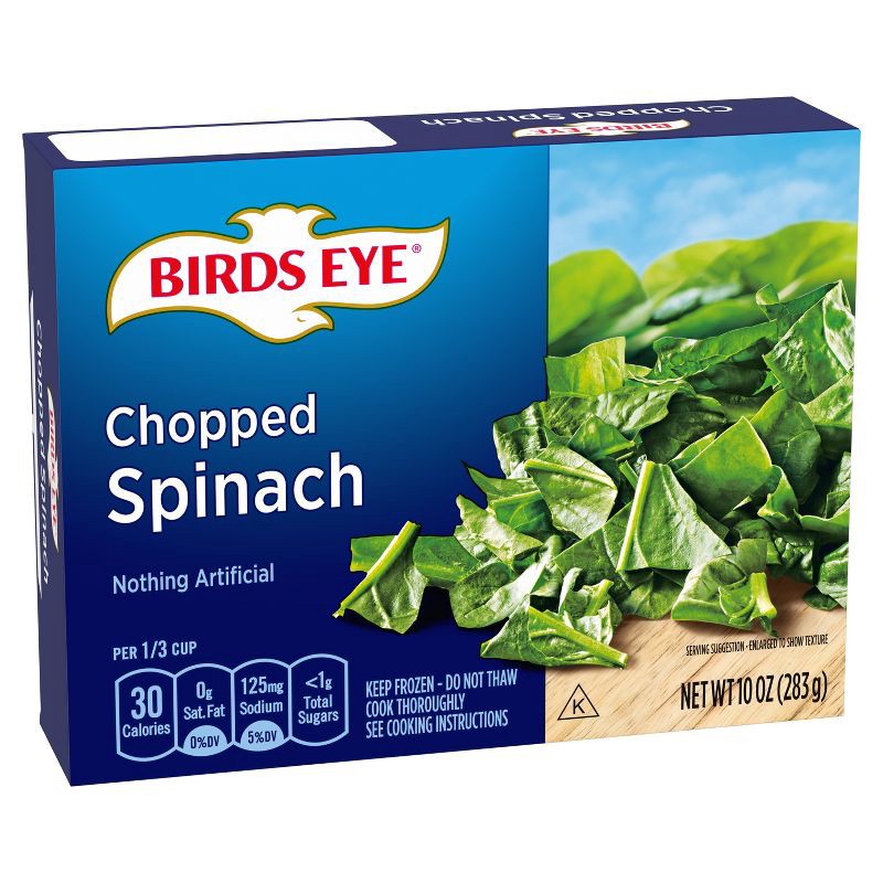 slide 2 of 8, Birds Eye Frozen Chopped Spinach - 10oz, 10 oz