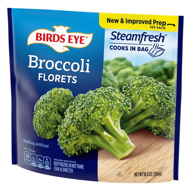 slide 5 of 7, Birds Eye Steamfresh Frozen Broccoli Florets - 10.8oz, 10.8 oz