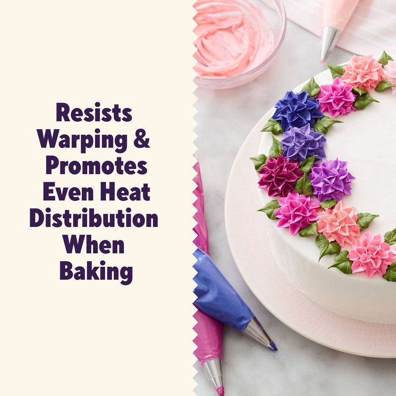 slide 5 of 9, Wilton 9" Nonstick Ultra Bake Professional Round Cake Pan, 1 ct