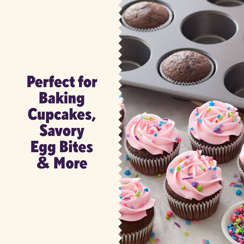 slide 4 of 9, Wilton Ultra Bake Professional 12 Cup Nonstick Muffin Pan, 1 ct