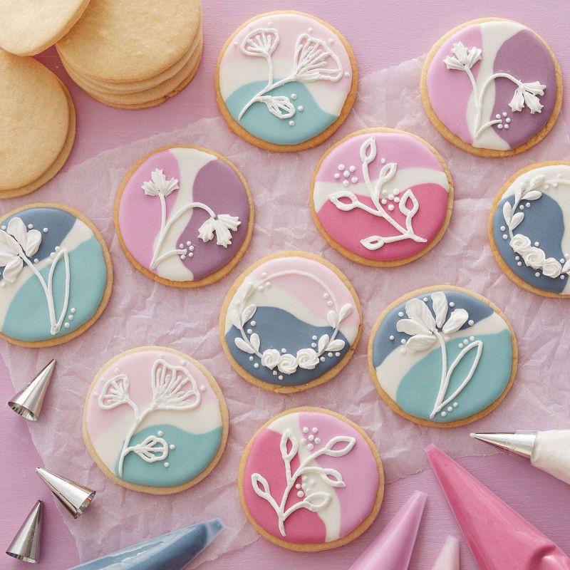 slide 9 of 9, Wilton Ultra Bake Professional 12" x 16" Nonstick Large Baking Pan: Steel Jelly Roll Pan, Dishwasher-Safe Baking Sheet, 1 ct