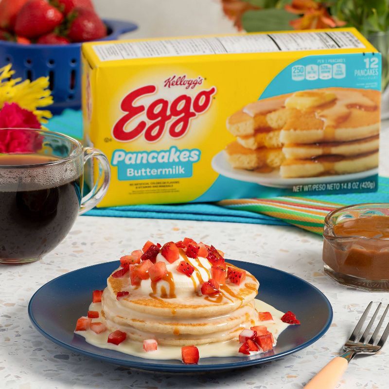 slide 3 of 5, Eggo Frozen Buttermilk Pancakes - 14.8oz/12ct, 14.8 oz, 12 ct