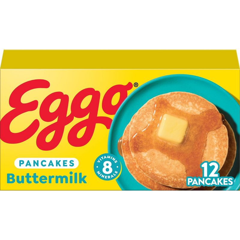 slide 1 of 10, Eggo Frozen Pancakes Buttermilk - 14.8oz/12ct, 14.8 oz, 12 ct