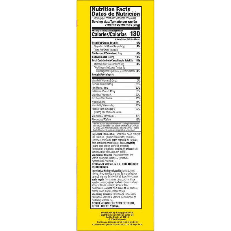 slide 2 of 9, Eggo Frozen Waffles Homestyle - 12.3oz/10ct, 10 ct; 12.3 oz