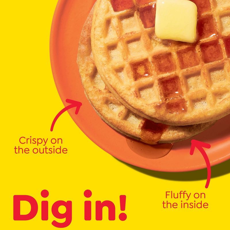 slide 4 of 8, Eggo Frozen Waffles Homestyle - 12.3oz/10ct, 10 ct; 12.3 oz
