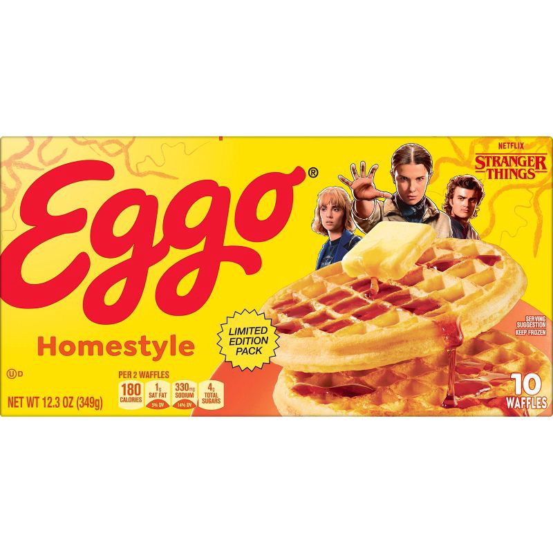 slide 7 of 8, Eggo Frozen Waffles Homestyle - 12.3oz/10ct, 10 ct; 12.3 oz