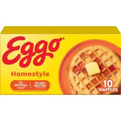 Eggo Waffles Homestyle - 12.3oz/10ct: No High Fructose Corn Syrup
