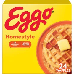 Eggo Frozen Waffles Homestyle - 29.6oz/24ct