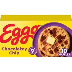 Eggo Frozen Waffles Chocolatey Chip - 12.3oz/10ct