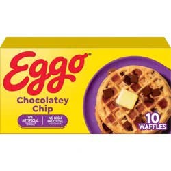 Eggo Frozen Waffles Chocolatey Chip - 12.3oz/10ct