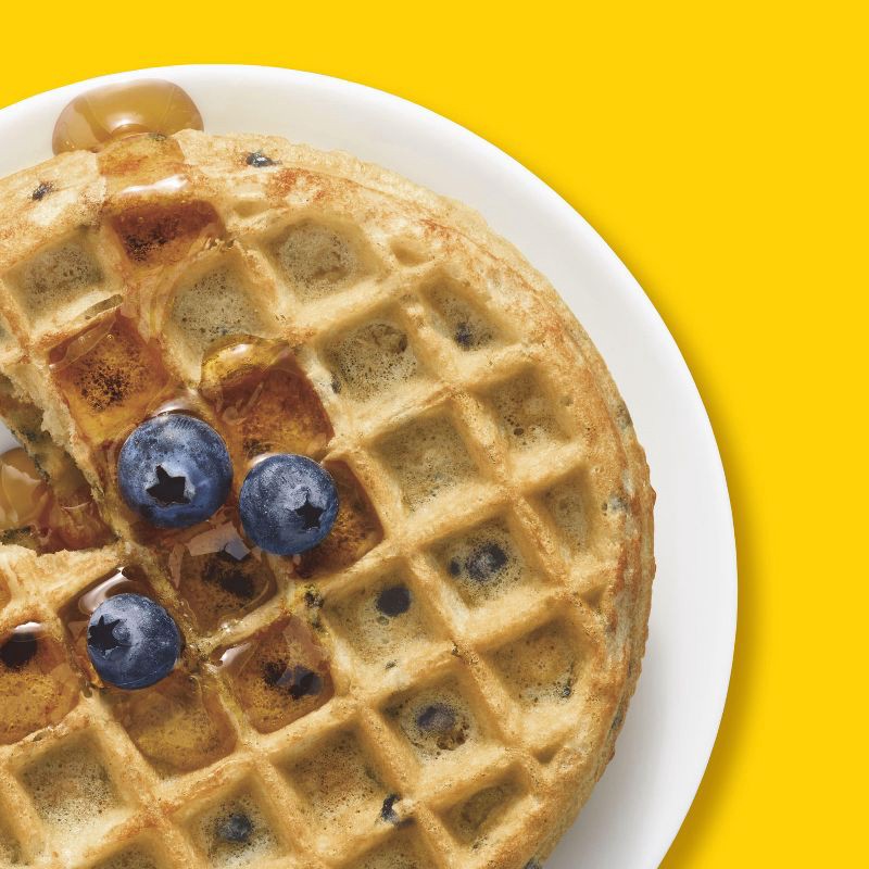 slide 3 of 5, Eggo Blueberry Frozen Waffles - 12.3oz/10ct, 10 ct; 12.3 oz