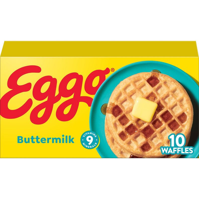 slide 1 of 8, Eggo Frozen Waffles Buttermilk - 12.3oz/10ct, 10 ct; 12.3 oz
