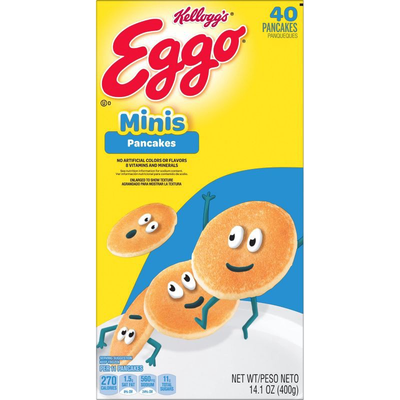 slide 6 of 6, Eggo Frozen Mini Pancakes - 14.1oz/40ct, 14.1 oz, 40 ct