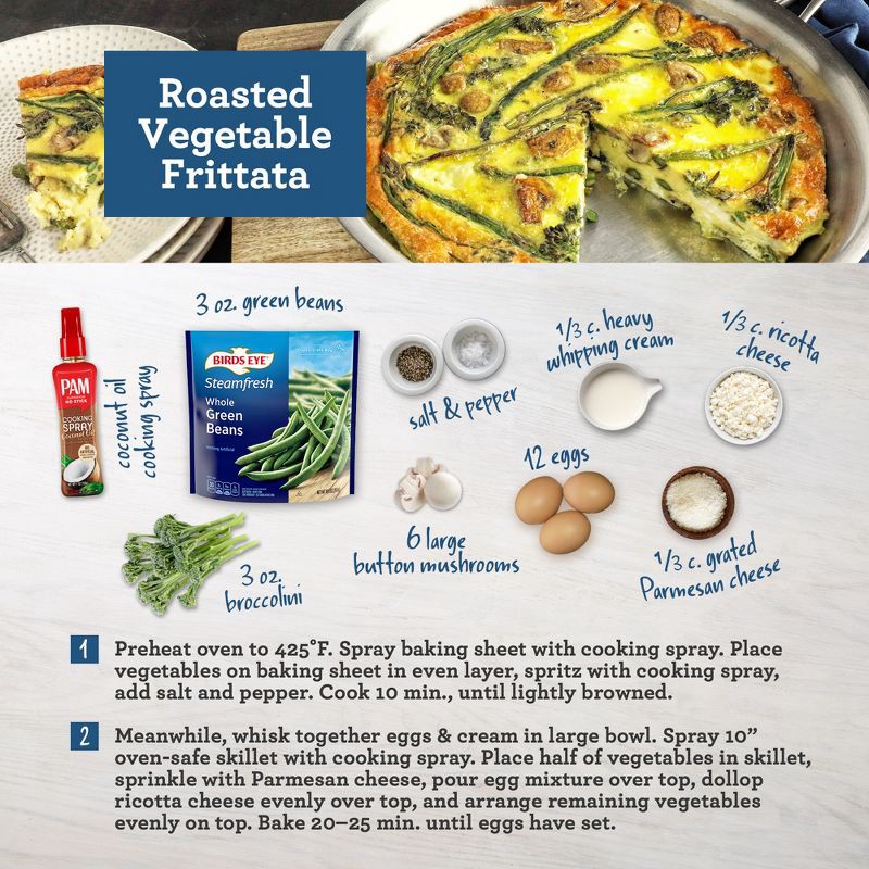 slide 5 of 10, Birds Eye Steamfresh Premium Selects Frozen Whole Green Beans - 10.8oz, 10.8 oz