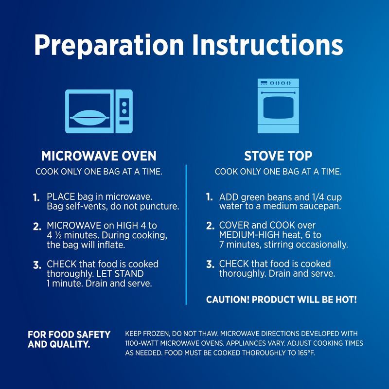 slide 6 of 12, Birds Eye Steamfresh Premium Selects Frozen Whole Green Beans - 10.8oz, 10.8 oz