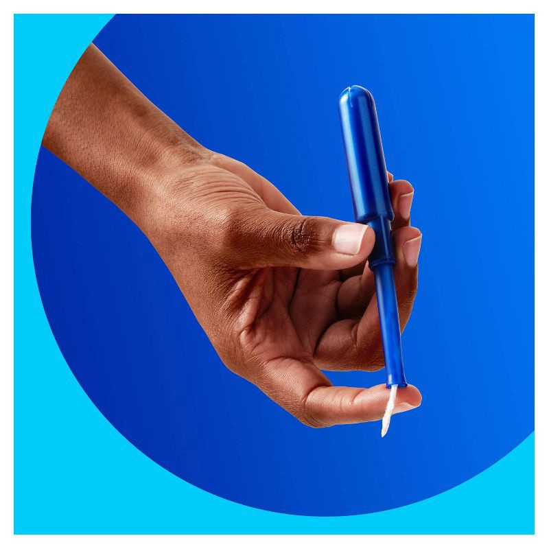 slide 7 of 9, Tampax Pearl Tampons Trio Pack with Plastic Applicator and LeakGuard Braid - Light/Regular/Super Absorbency - Unscented - 47ct, 47 ct