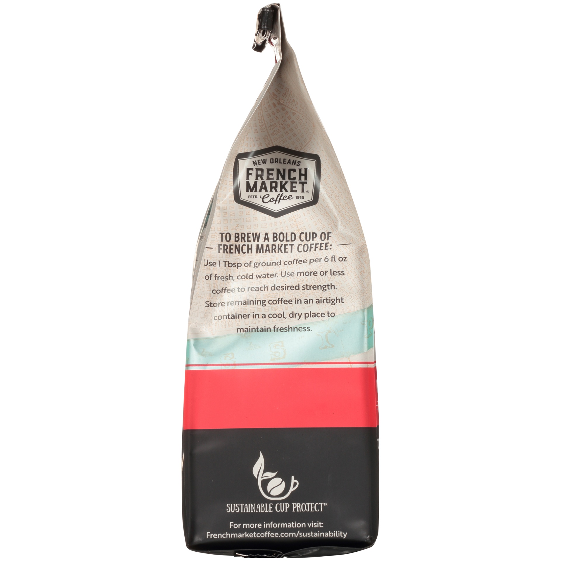 slide 3 of 7, French Market Coffee French Mkt Creole Blend Dark Roast Bag - 12 oz, 12 oz