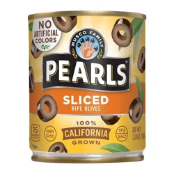 Pearls Sliced Ripe Black Olives - 3.8oz