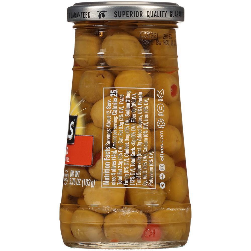 slide 3 of 4, Pearls Pimiento Stuffed Manzanilla Olives - 5.75oz, 5.75 oz