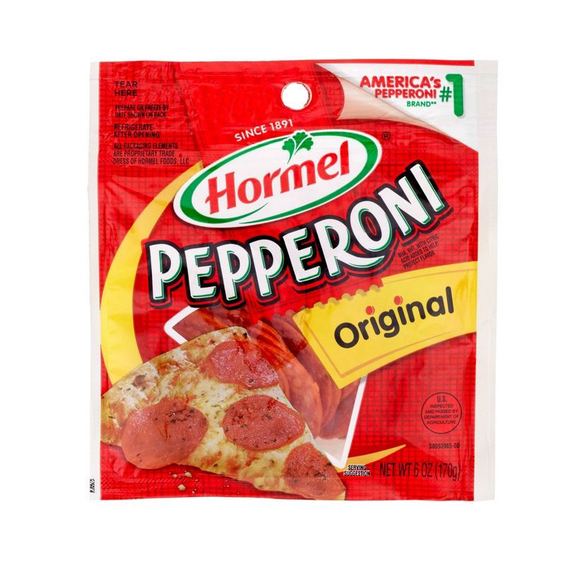 slide 1 of 5, Hormel Original Pepperoni Slices - 6oz, 6 oz