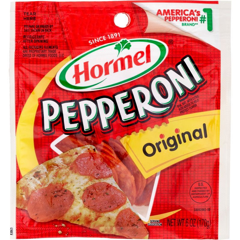 slide 1 of 5, Hormel Original Pepperoni Slices - 6oz, 6 oz