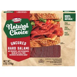 Hormel Natural Choice Hard Salami - 6oz