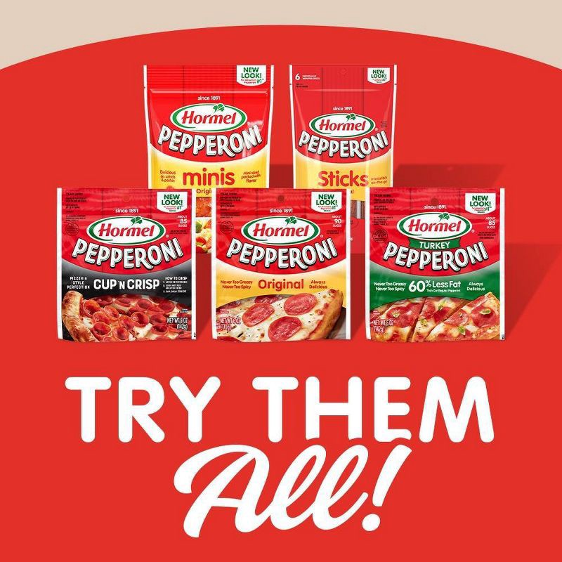 slide 6 of 8, Hormel Turkey Pepperoni Slices - 5oz, 5 oz
